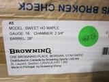 Browning A-5 Sweet 16ga. 28" Hi-Grade MAPLE new in box - 7 of 12