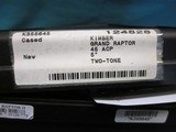 Kimber Grand Raptor II .45acp 5" two-tone/with box - 9 of 10