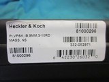 Heckler & Koch VP9SK 9MM push button mag release 3 mags NS New in box - 7 of 7