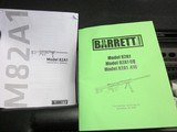 Barrett model 82A1 .50 BMGNIB 29