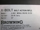 Browning X-Bolt Medallion 30-06 New in box - 10 of 10