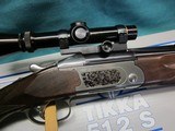 TIKKA 512S Double Rifle IN 9.3X74R - 6 of 14