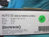 Browning Auto-22
Grade VI .22Lr. Gray receiver new in box - 9 of 9