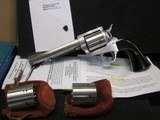 freedom arms model 83 premier triple cylinder .454casull/.45lc/.45acp 6" new in box