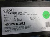 Browing Citori 725 Superlite Feather 20ga. 26