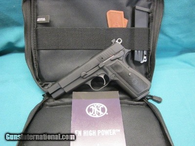 FN Hi power 9mm New 2022 version 4.7" black 2
17rd mags new in box