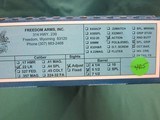 Freedom Arms Model 97 Premier .22LR. OCTAGON 5 1/2