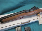 Ruger Mini-14 Ranch rifle 5.56/.223 Blue/wood Like new with box 5 round - 6 of 8