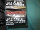 454 Casull Factory Ammo 300 rounds Hornady, Winchester - 3 of 4