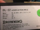 Browning BL-22 Grade 2 Lever 24
