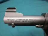 Freedom Arms model 97 Premier .357 Mag. Packer style 3 1/2