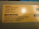 Browning BAR MK3 Stalker .308win. New in box - 10 of 10