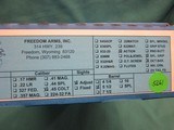 Freedom Arms Model 907 Premier .45 LC 5 1/2