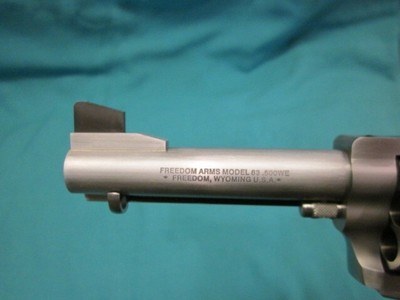 Freedom Arms Model 83 Premier .500WE/.50 AE DUAL cylinder 4 3/4