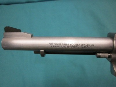 Freedom Arms Model 97 .22LR. 5 1/2