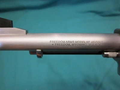 Freedom Arms Model 97 Premier DUAL cylinder .45LC/.45ACP 5 1/2