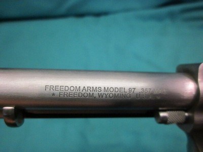 Freedom Arms Model 97 Premier DUAL cylinder .357 Mag/38 Special5 1/2