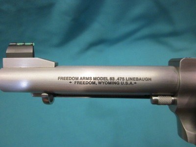Freedom Arms Model 83 Premier .475 Linebaugh Custom 5 1/4 - Image 4 of 5