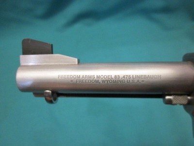 Freedom Arms Model 83 Premier .475 Linebaugh 4 3/4