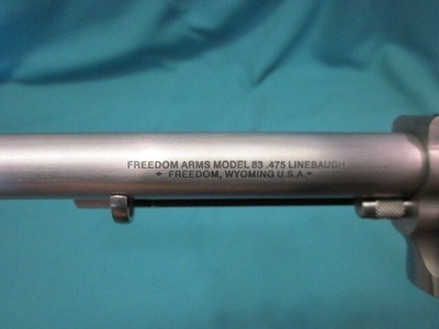 Freedom Arms Model 83 Premier .475 Linebaugh 7 1/2