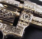 Smith & Wesson Model 27-2, fully Engraved, Nickel plated, 5 - 7 of 7