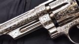 Smith & Wesson Model 27-2, fully Engraved, Nickel plated, 5 - 5 of 7