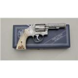 Smith & Wesson Model 65-1, Engraved, Stag Grips S&W medallion grips, with original box - 2 of 6