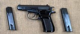CZ-83 in 9mm Browning (.380 ACP) With 2 Factory Magazines - 1 of 9