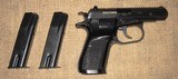 CZ-83 in 9mm Browning (.380 ACP) With 2 Factory Magazines - 2 of 8