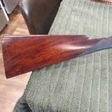 Charles Lancaster 12GA SXS Back Action. - 6 of 15