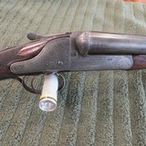 Charles Lancaster 12GA SXS Back Action. - 3 of 15