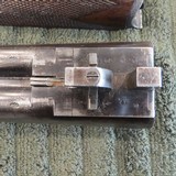 Charles Lancaster 12GA SXS Back Action. - 11 of 15