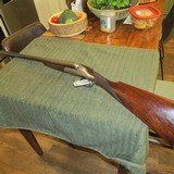 Charles Lancaster 12GA SXS Back Action. - 1 of 15