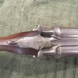 Westley Richards Crab Knuckle 12 GA. SXS Shotgun - 8 of 15