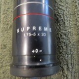 Weatherby Supreme Rifle Scope1.75-5x20 - 3 of 5