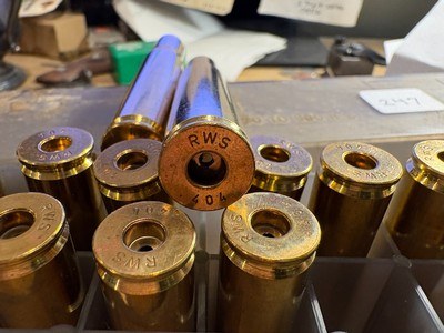 20 RWS 404 Jeffery Brass Cases - Image 2 of 2