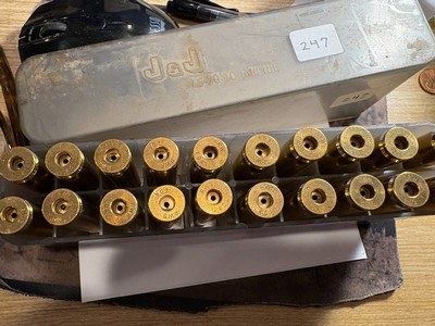 20 RWS 404 Jeffery Brass Cases - Image 1 of 2