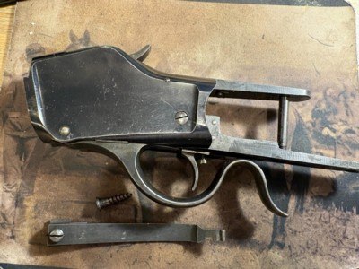 Winchester 1885 High Wall Set Trigger - Image 1 of 8