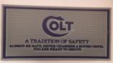 NEW Colt counter mat NO CC/SHIPPING FEES - 1 of 2