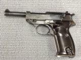 WW2 German P-38 pistolcyq coded 