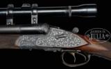 SEMPERT & KRIEGHOFF "NEPTUNE LUXUS" HAND-DETACHABLE SIDELOCK DRILLING WITH SCOPE - 4 of 14