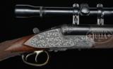 SEMPERT & KRIEGHOFF "NEPTUNE LUXUS" HAND-DETACHABLE SIDELOCK DRILLING WITH SCOPE - 3 of 14