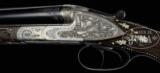 SIMPSON SIDE-PLATED GAME GUN WITH INLAID STOCK IN TWO GAUGE SET 12/16- 3 of 12