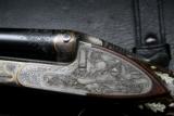 SIMPSON SIDE-PLATED GAME GUN WITH INLAID STOCK IN TWO GAUGE SET 12/16- 4 of 12