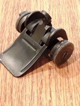 Winchester lock bar rear sight