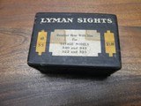 Savage early Model 340, 30/30 rifle w/Lyman #40 Peep Sight - 13 of 15