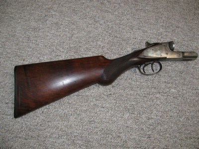 LC Smith 12 Ga. SxS Damascus Shotgun - Image 3 of 15