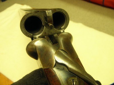 LC Smith 12 Ga. SxS Damascus Shotgun - Image 14 of 15