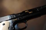 Colt ANVZ C engraved consecutive serial number set RARE 2 of 100 anniversary guns - 2 of 12