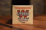 RARE full Brick Winchester Super Speed 22 Long - 2 of 2